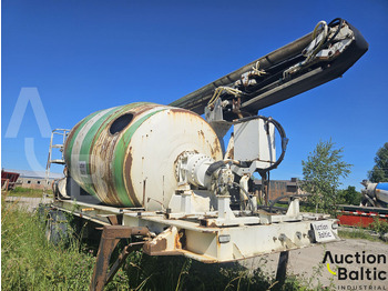 Concrete mixer truck