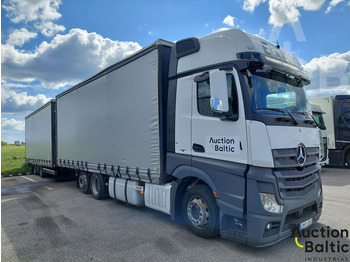 Curtainsider truck MERCEDES-BENZ Actros