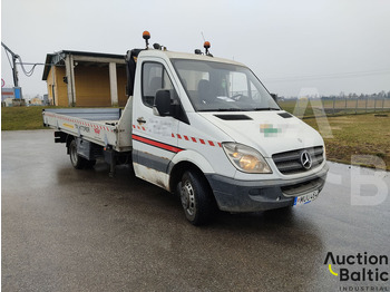 Dropside/ Flatbed truck, Crane truck Mercedes-Benz Sprinter 515 CDI: picture 2
