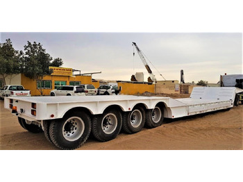 New Low loader semi-trailer AME 120 Ton 4 Axle Front Loading Lowbed Semi-Trailer: picture 3