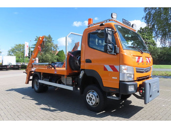 Skip loader truck FUSO Canter 6 C 18 4x4  Kommunal  Winterdienst: picture 3