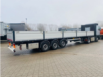 New Dropside/ Flatbed semi-trailer Kässbohrer Bordwandauflieger Twistlocks: picture 4