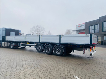 New Dropside/ Flatbed semi-trailer Kässbohrer Bordwandauflieger Twistlocks: picture 3