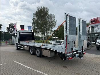 Dropside/ Flatbed truck Mercedes-Benz Actros mit Rampen, Maschinentransporter: picture 4