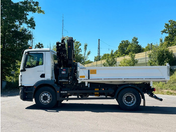 Tipper, Crane truck MAN TGM 18.320 4x2 Euro6e  Hiab X-HiDuo 138DS-4: picture 4