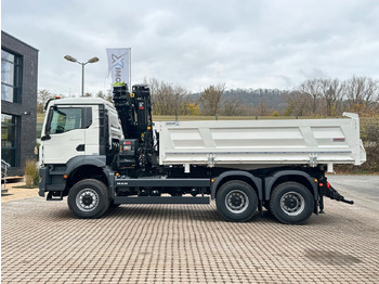 Tipper, Crane truck MAN TGS 33.440 6x6 /3-Seiten- Kipper / Kran HIAB 302: picture 2