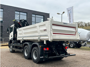 Tipper, Crane truck MAN TGS 33.440 6x6 /3-Seiten- Kipper / Kran HIAB 302: picture 3