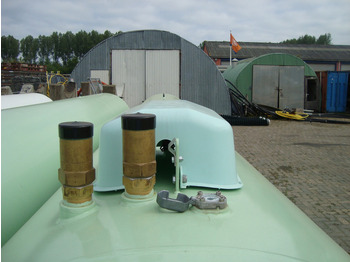 New Fuel tank for Truck De Visser Propaan/Butaan LPG tank 9100 L gastank Propaan/Butaan LPG tank 9100 L (4,55 ton) Gastank Ø 1250 including tank fittings ID 11.10 L: 7790mm, 1350kg option of heating spiral: picture 3