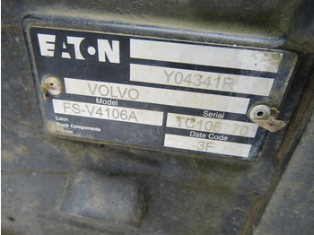 Gearbox for Truck VOLVO FLE EATON 4106A 6 SPEED GEARBOX SUITS 1998 – 2006 TRUCK: picture 2