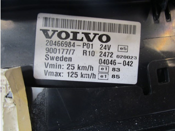 Cab and interior for Truck VOLVO FM12/FM9 CLOCK CLUSTER 20466984-P01: picture 2