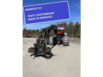 Forestry harvester KOMATSU
