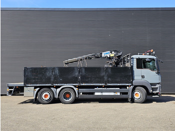 Dropside/ Flatbed truck, Crane truck MAN TGS 26.360 / 6X2-4 BL / KENNIS ROLLER CRANE / KRAN: picture 5 Dropside/ Flatbed truck, Crane truck MAN TGS 26.360 / 6X2-4 BL / KENNIS ROLLER CRANE / KRAN: picture 5