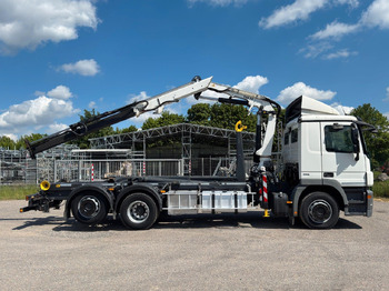 Hook lift truck, Crane truck Mercedes-Benz 2541 6x2 ARK Meiller 20.65 | ATLA 120.2E mit 5&6: picture 5