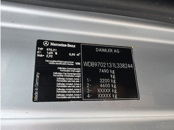 Vacuum truck Mercedes-Benz 818 4X2 ROM Toilettenwagen: picture 2