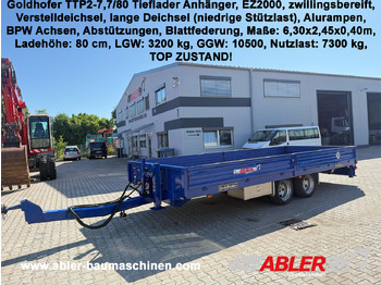 Dropside/ Flatbed trailer GOLDHOFER