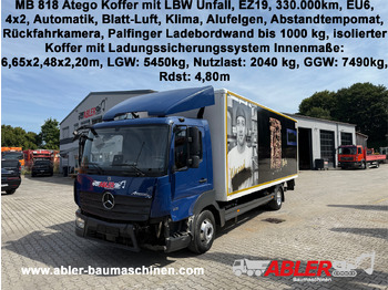 Box truck MERCEDES-BENZ Atego 818