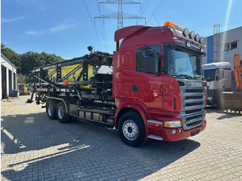 Hook lift truck Scania R580 Abrollkipper V8 Mit Küpper Weisser Enteisungsgerät 45m: picture 3