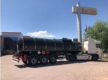 New Tank semi-trailer for transportation of bitumen NURSAN ASPHALT INSULATED BITUMEN TANKER: picture 2