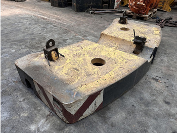 Counterweight for Construction machinery Krupp KMK 4080 - 5110 - 5120 Counterweight 5,8 ton: picture 4