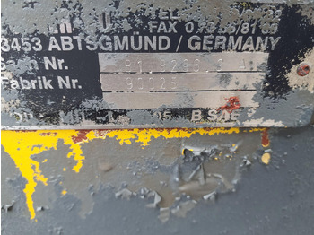Axle and parts for Crane Liebherr LTM 1160-2 axle 5 LT81PL478: picture 5