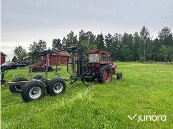 Farm tractor Volvo Bm 430 med farma skogsvagn: picture 5