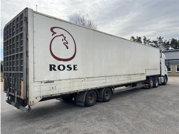 Closed box semi-trailer Leci 13,6 mtr. box læsserampe: picture 5