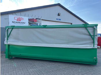 Flatbed body Scancon SH7040 - 7000 mm HARDOX Letvægts flisconta: picture 2