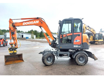 Wheel excavator Doosan S55W PYÖRITTÄJÄLLÄ: picture 1