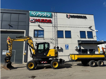 Wheel excavator YANMAR