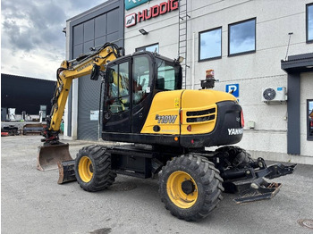 Wheel excavator Yanmar B110W PYÖRITTÄJÄLLÄ: picture 2
