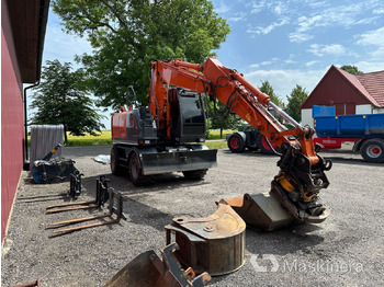Crawler excavator Hjulgrävare Hitachi ZX140W-3: picture 3