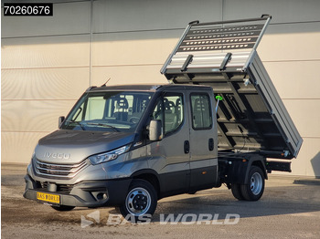 New Tipper van Iveco Daily 35C21 3 zijdige Kipper Dubbel Cabine 210PK 3.0L Dubbellucht Airco Cruise LED Camera Tipper Benne Kieper 2m3 Airco: picture 5