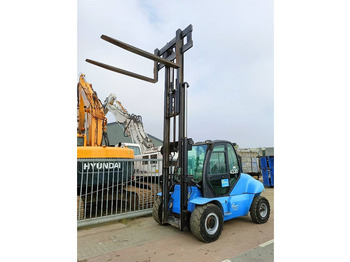 Diesel forklift Manitou MI 70 H freelift ruw terrein 7 T heftruck forklift: picture 2