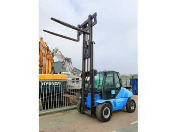 Diesel forklift Manitou MI 70 H freelift ruw terrein 7 T heftruck forklift: picture 2