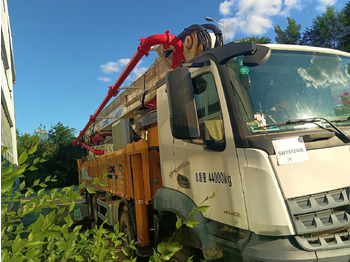 Concrete pump truck XCMG Official Schwing Concrete Pump HB58V 58m Mobile Hydraulic Used Concrete Pump Truck For Sale: picture 3