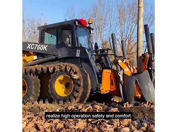 XCMG Official Tree Mover Skid Steer Attachment Tree Spade Transplanter - Compact track loader: picture 1 XCMG Official Tree Mover Skid Steer Attachment Tree Spade Transplanter - Compact track loader: picture 1
