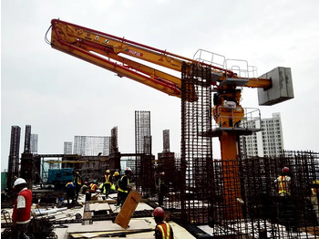 New Stationary concrete pump XCMG Schwing Concrete Distributor HGP32 High Efficiency 22kw 32m Hydraulic Spider Concrete Placing Boom Made in China: picture 5