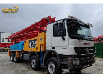 Concrete pump truck PUTZMEISTER Mercedes-Benz Actros 4141 concrete pumpM42-4R 170 m³【ACHIEVE】TOP CONDITION!!!: picture 4
