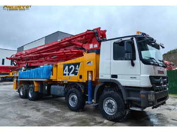 Concrete pump truck PUTZMEISTER Mercedes-Benz Actros 4141 concrete pumpM42-4R 170 m³【ACHIEVE】TOP CONDITION!!!: picture 3