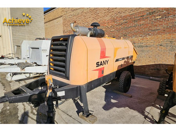 New Stationary concrete pump SANY 【ACHIEVE】TOP CONDITION!!! demo new low hours Sany Concrete Trailer Pump 2015 HBT6016C-5D: picture 2