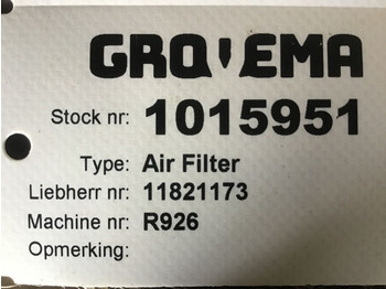 Air filter Liebherr Air Filter: picture 2