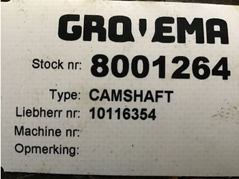 Camshaft LIEBHERR
