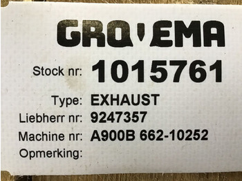 Muffler LIEBHERR
