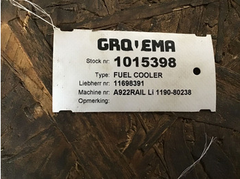 Oil cooler LIEBHERR