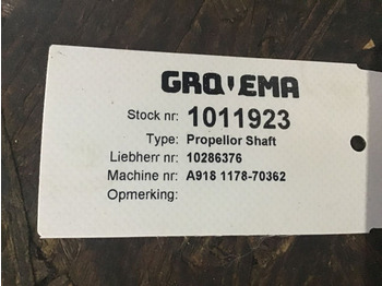 Drive shaft LIEBHERR