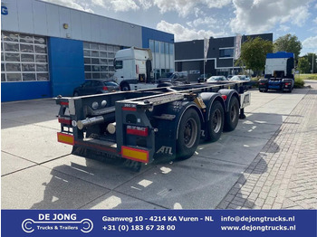 Container transporter/ Swap body semi-trailer VAN HOOL 20'/30'