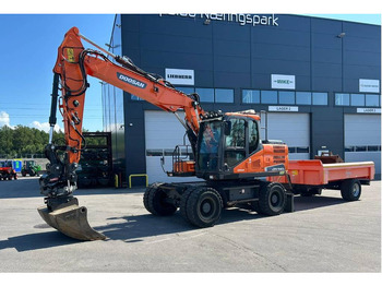 Wheel excavator DOOSAN DX140W-5