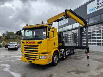 Crane truck SCANIA G 490