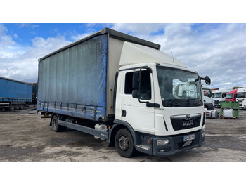 Curtainsider truck MAN TGL 7.150