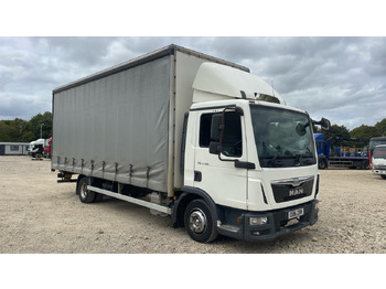 Curtainsider truck MAN TGL 7.150
